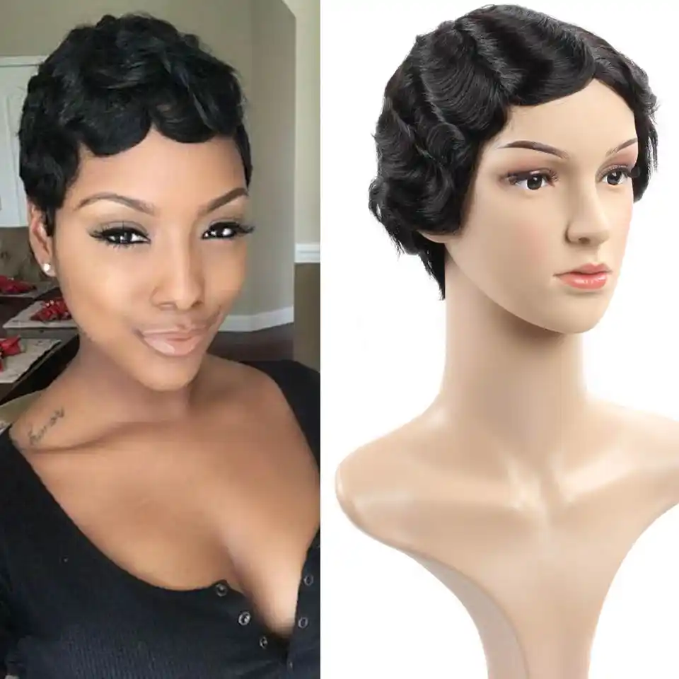 Finger Waves Wig 2019 South African Hairstyles For Short Hair