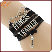 Top Quality Infinity Love font b FITNESS b font font b health b font Rope Bracelet