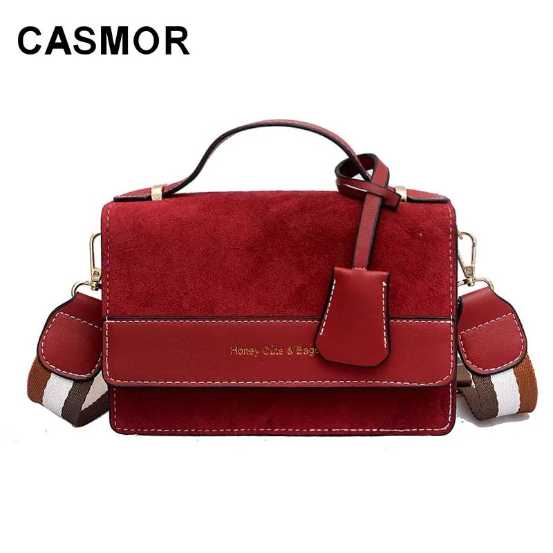 

CASMOR PU Leather Shoulder bags For Ladies Luxury Handbags Women bags Designer Fashion Mini Crossbody bags Bolsas Feminina