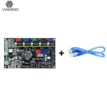 

3D Printer Motherboard MKS GEN V1.3 Main Control Board with USB Data Cable Compatible for Ramps1.4 3D Printer Accessories Parts