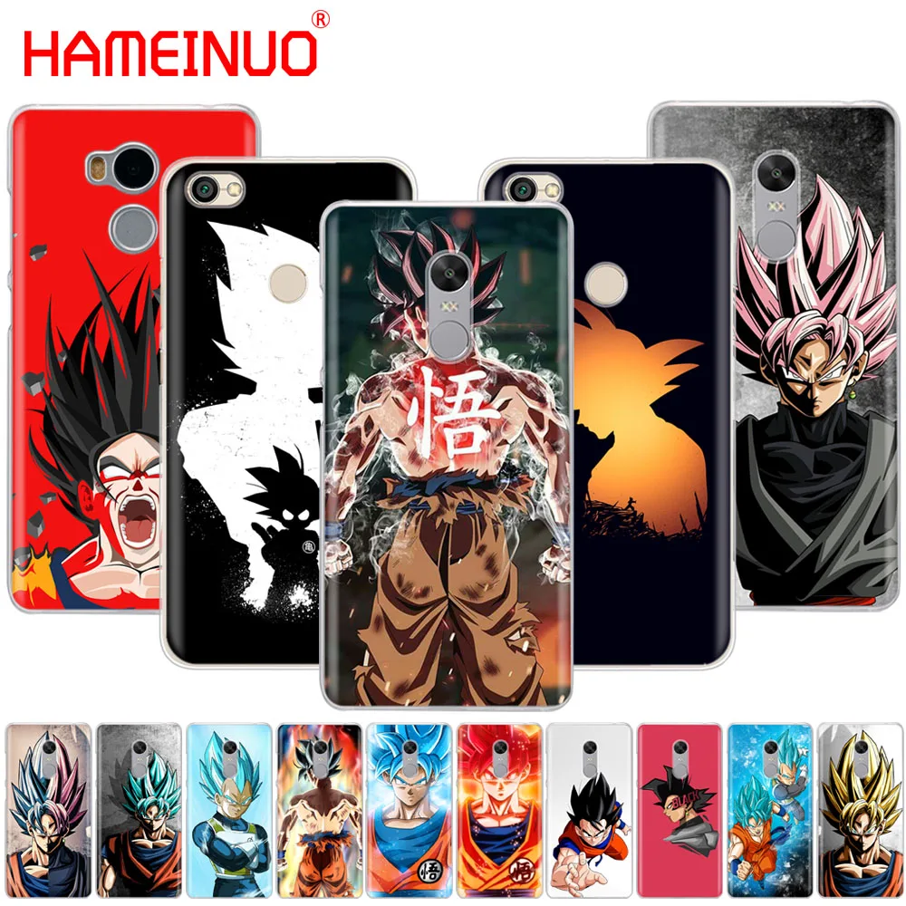 

HAMEINUO Dragon Ball Z Son Goku Super Cover phone Case for Xiaomi redmi 5 4 1 1s 2 3 3s pro redmi note 4 4X 4A 5A plus