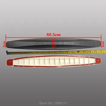 

2 PCS Universal car crash body bumper scratch decorative strips Protection stickers for SsangYong korando kyron rexton rodius