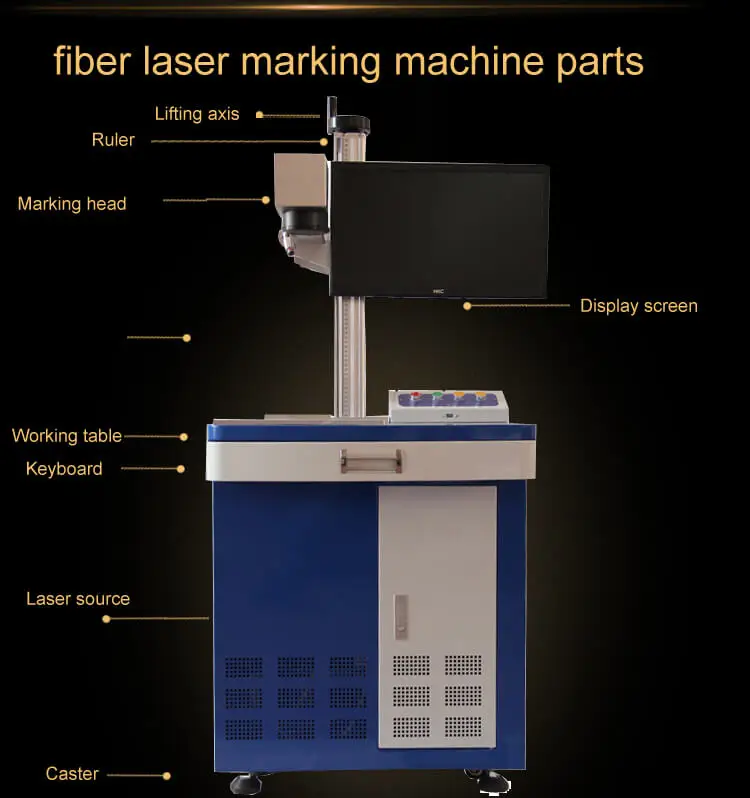 Лазерная волоконная маркировочная машина лазерная маркировочная машина металлическая волоконная лазерная маркировочная машина роторная
