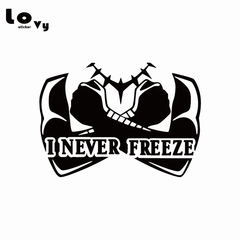 Wakanda Black Panther I NEVER FREEZE Vinyl Wall Sticker ...