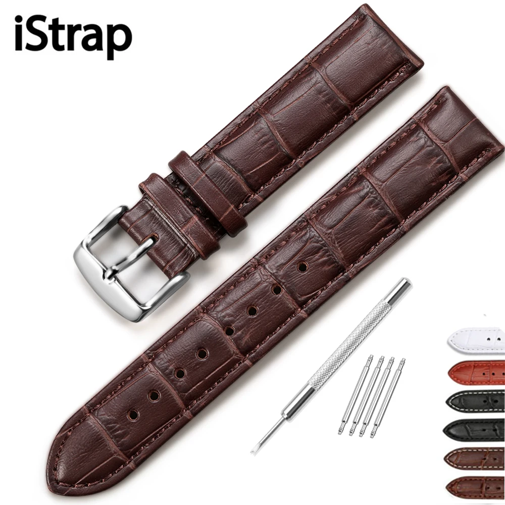 

CHIMAERA Watch Bands 12 13 14 15 16 18mm 19mm 20mm 22mm Black Brown Red Leather Watch Strap Watch Bracelet for Luminox watches