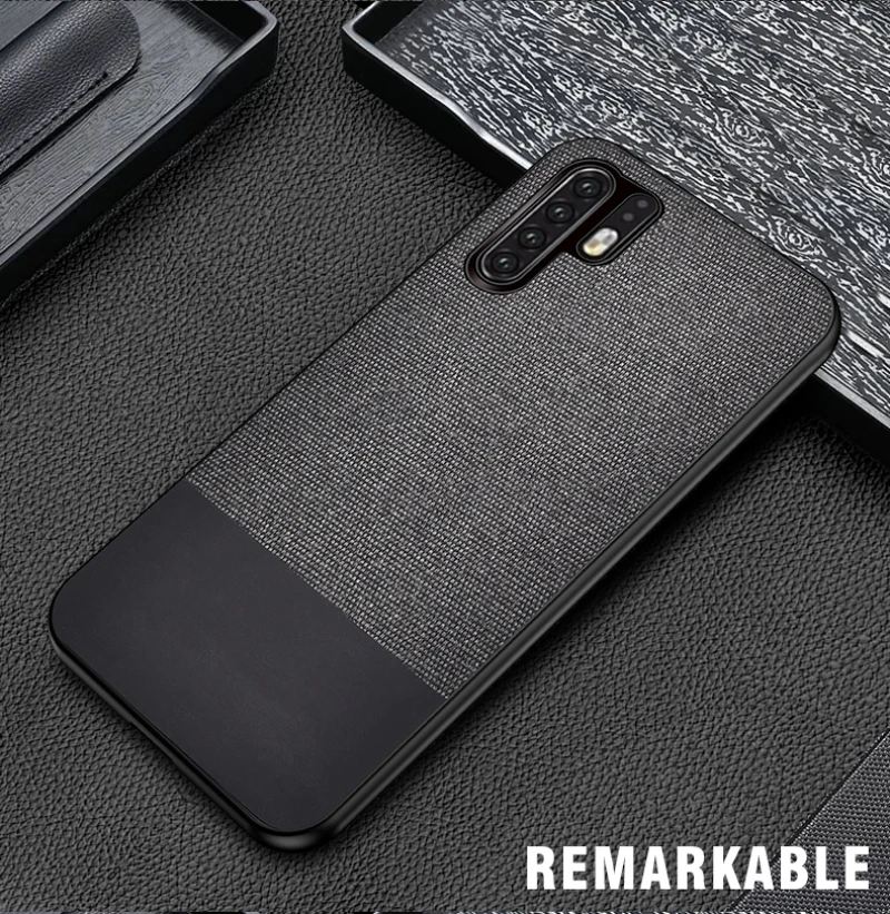 Huawei P30 P30 Pro Cloth PC+TPU Stitching case_991