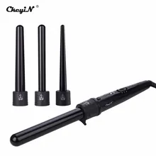 CkeyiN профессиональный электрический подогреватель воздуха салона 4 in1 multi щипцы для завивки волос Керамика волос Вэйвер щипцы палочка парикмахерские инструмент укладки 45