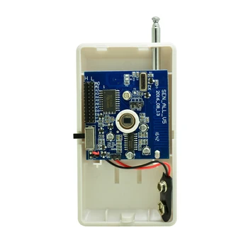 

2 PCS Adjustable code Wireless PIR sensor 2262 chip 315 or 433 MHz Home Security Alarm Anti Burglar Infrared Motion Detector