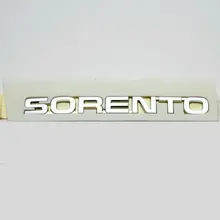 Подлинная Задняя эмблема логотипа багажника для kia Sorento 2009- Задняя Крышка багажника логотип эмблема значок 863102P010 86310 2P010