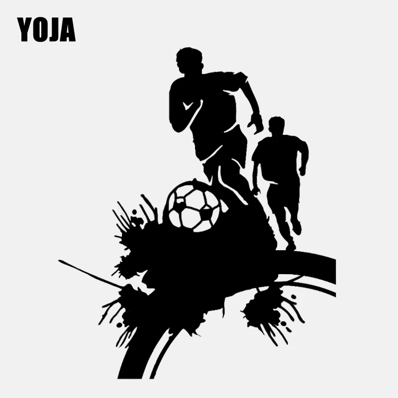 

YOJA 49.2CM*59CM Coolest Football Sport Kitchen And Gym Personalized PVC Wall Sticker W2-105
