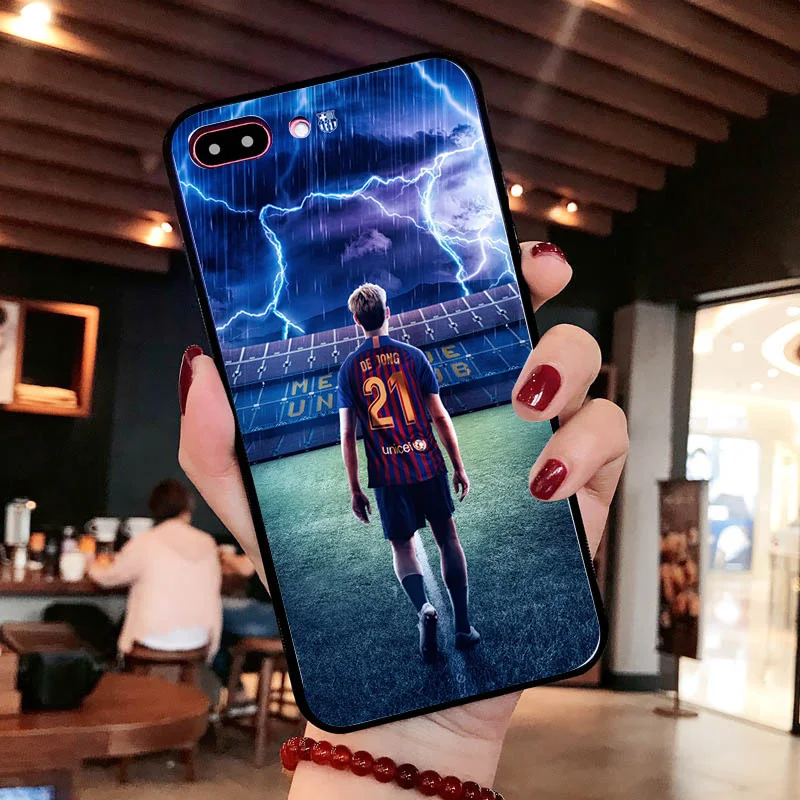 Yinuoda Ajax Team Phone Case Picture For Frenkie de Jong Silicon Shell Soft TPU Cover For iPhone X XR XS MAX 7 8 7plus 6 6S 5S 5