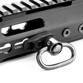 

Magorui Push Button 1.25" QD Sling Swivel Mount Kit with Keymod Rail Attachment