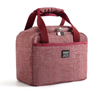 

Food Home Adult Insulated Waterproof Large Capacity Lunch Bag Kids Kitchen Organizer Cool Storage Students Oxford Cloth