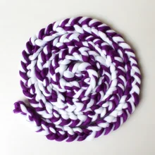 Реквизит для фотографии новорожденных красочные наполнитель корзины писака маленьких Фото аксессуары вязаное одеяло для ребенка из бечёвки fotografia