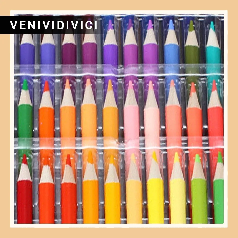 

Best 48 Color Doodle Oiliness Non Water-soluble Cartoon Pencil Lead Pen school friends painting
