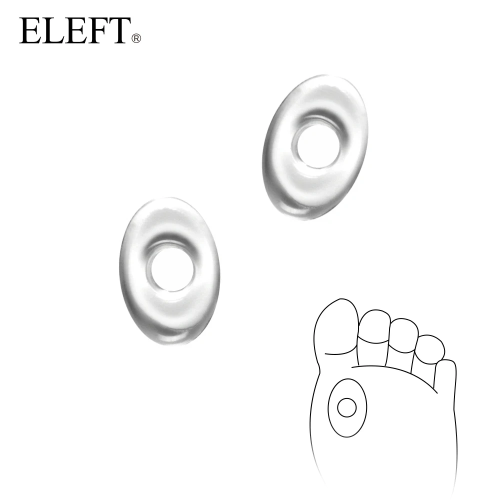 

ELEFT Silicone gel insoles inserts corn pad pads Bunion Pain Relief for Women Female High Heels dance shoe shoes Flips Sandals