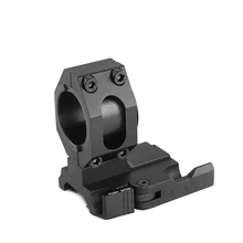 Спина оптика высокое качество дешевые Алюминий QD кольцо Сфера горе 25,4 мм до 30 мм для охоты черный