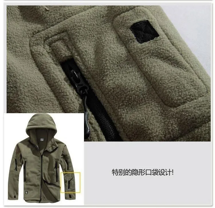 Высокое качество TAD Акула мягкая оболочка куртка уличная теплая подкладка флис холодный заряд Размер S-XXL