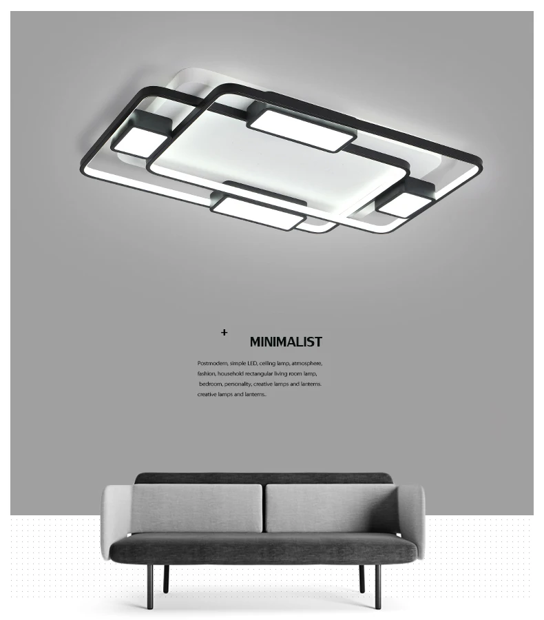 led ceiling lamp modern ceiling light  fixtures 2
