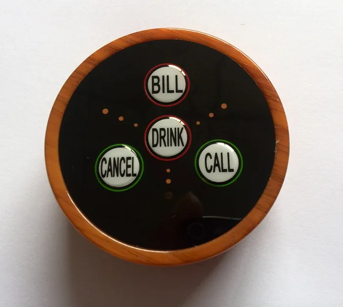 Electornic пейджер кнопку вызова системного программного обеспечения дисплей с наручные часы, настольный зуммер и держатель меню для ресторана