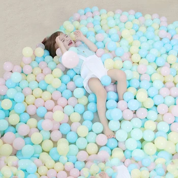 

50/100pcs PVC Macaroon Ocean Balls Baby Kid Colorful Pool Sea Ball Toy Children Funny Outdoor Toys Sports Gift