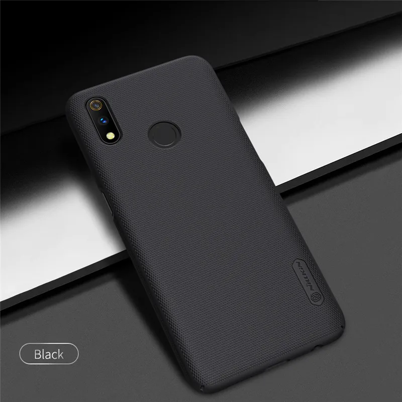 Матовый чехол Nillkin для OPPO Realme 3 Pro, матовая жесткая задняя защитная оболочка для OPPO Realme X Lite
