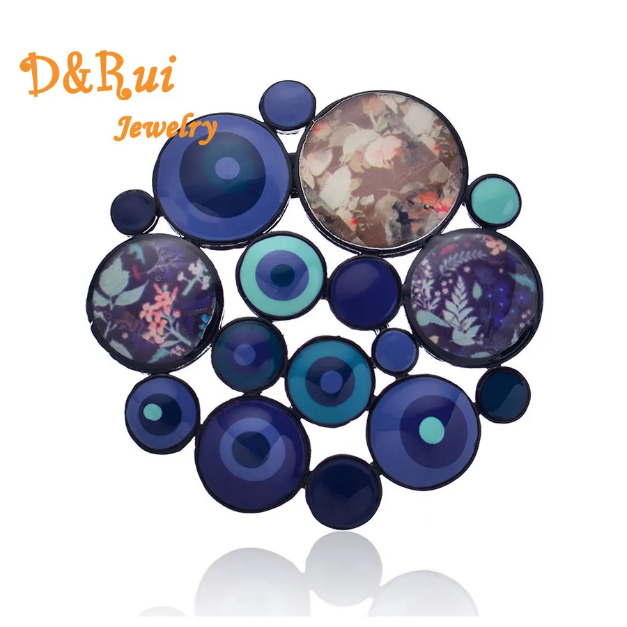 

Enamel Zinc Alloy Brooch Roundnes Pins Scarf Clips Jewelry Brooches for Women Luxury Statement Wedding Bridal Party Jewelry 2019