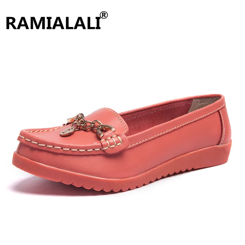 leather ballet flats womens