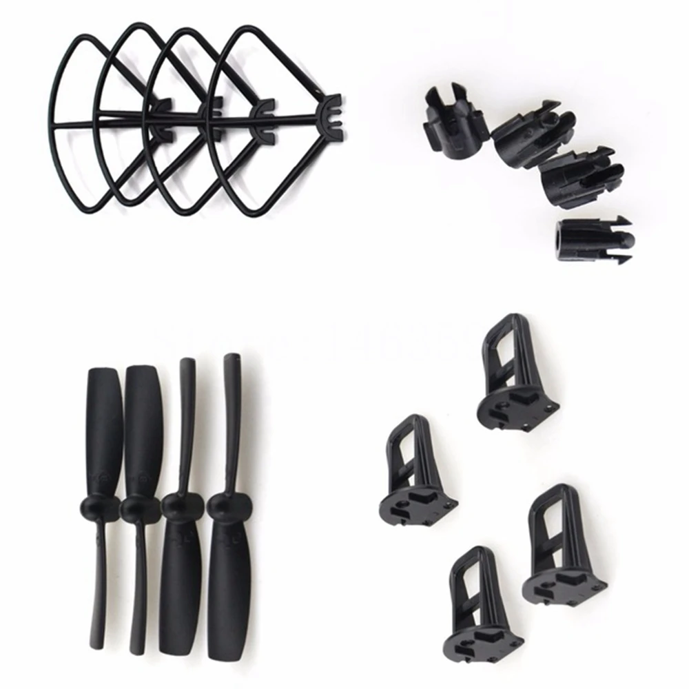 

MJX Bugs 3 Mini RC Quadcopter Spare parts Propeller totor +Propeller Guard+Landing gear+Upper cover fixed set