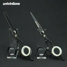 Univinlions 6 дюймов поворотные японские Парикмахерские ножницы летающие поворотные ножницы для стрижки волос роторные ножницы вращающиеся ножницы для большого пальца