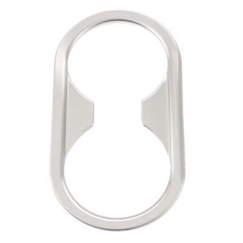 

For Volkswagen vw Jetta MK6 2012 2013 2014 Stainless Steel Car Cup Holder Frame Chrome Trim