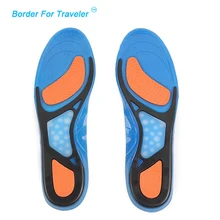 Новая силиконовая гелевая Массажная спортивная стелька уход для ног: стельки для здоровья амортизационные колодки для обуви Plantar Fasciitis shoes pad MC003