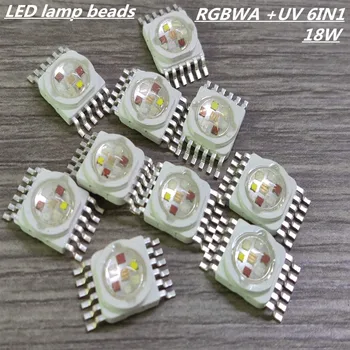 

18W RGBWA+UV led lamp Beads /Led par light source 6IN1 lamp bead