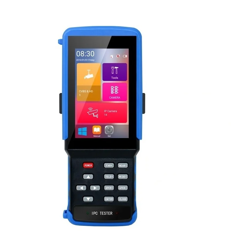 wifi 4.3''Touch screen 3 in 1 CCTV Tester for IPC1080P/Analog Camera/wifi/TF BNC/12V OUT/RS485 PTZ /Net Cable Tester