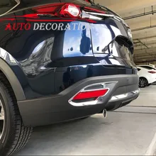 ABS хромированные автомобильные аксессуары задняя противотуманная фара крышка декоративная отделка 2 шт. для Mazda CX-9 CX9