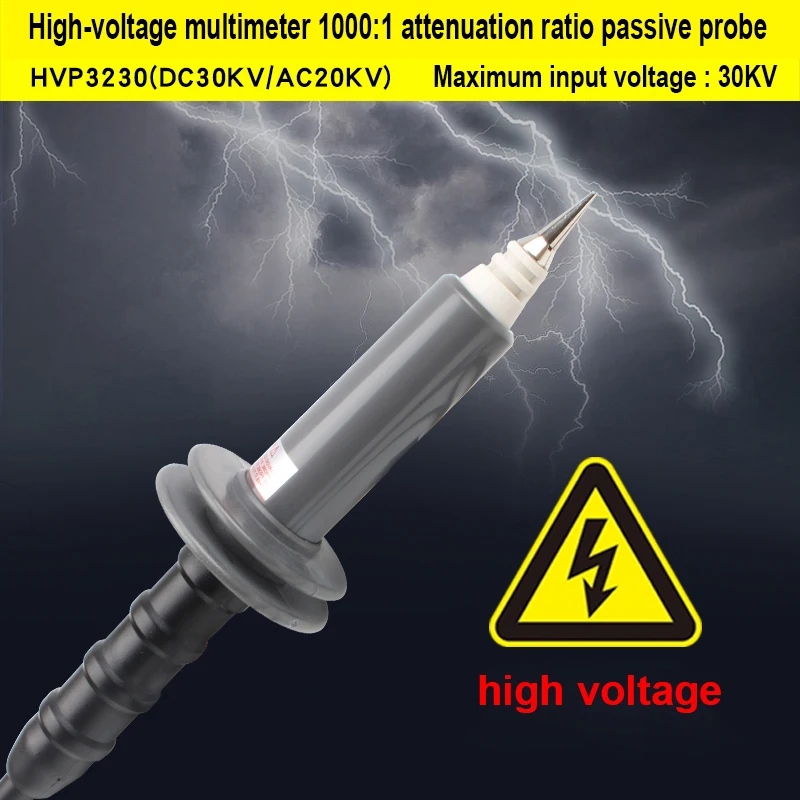 DC 30KV AC 20KV Multimeter Passive High Voltage Probe for the