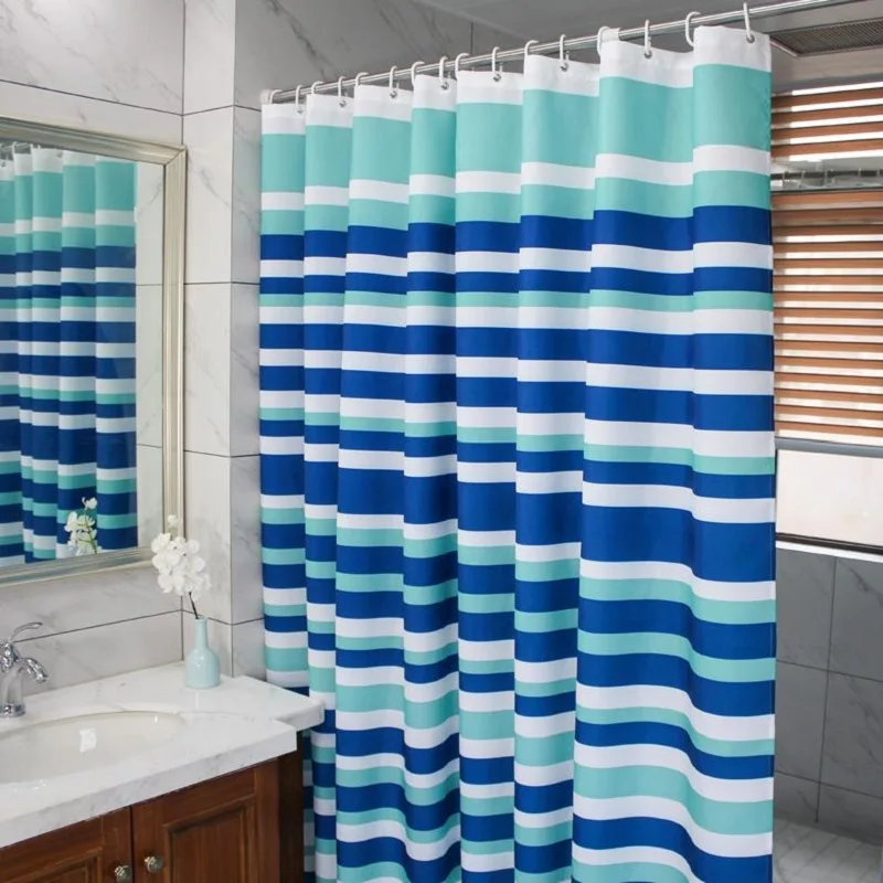 Fashion Waterproof shower curtain Eco Friendly shower curtains