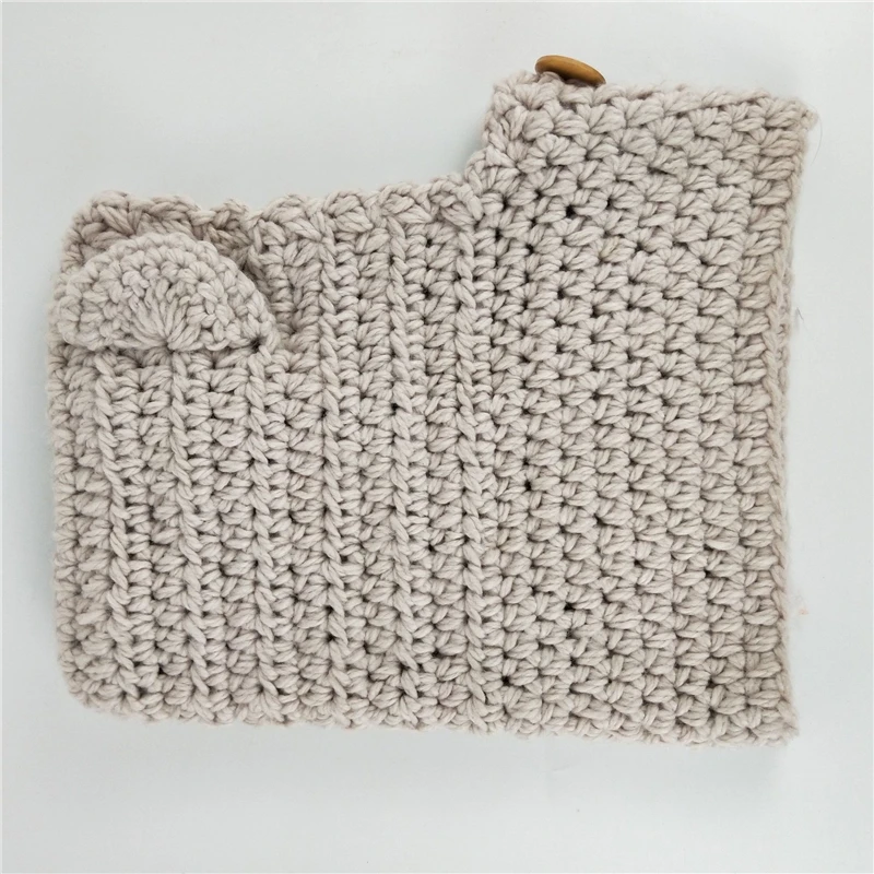 IANLAN Girls Funny Little Bear Hats Scarves Lovely Kids Winter Warm Dual Use Beanies IL00182