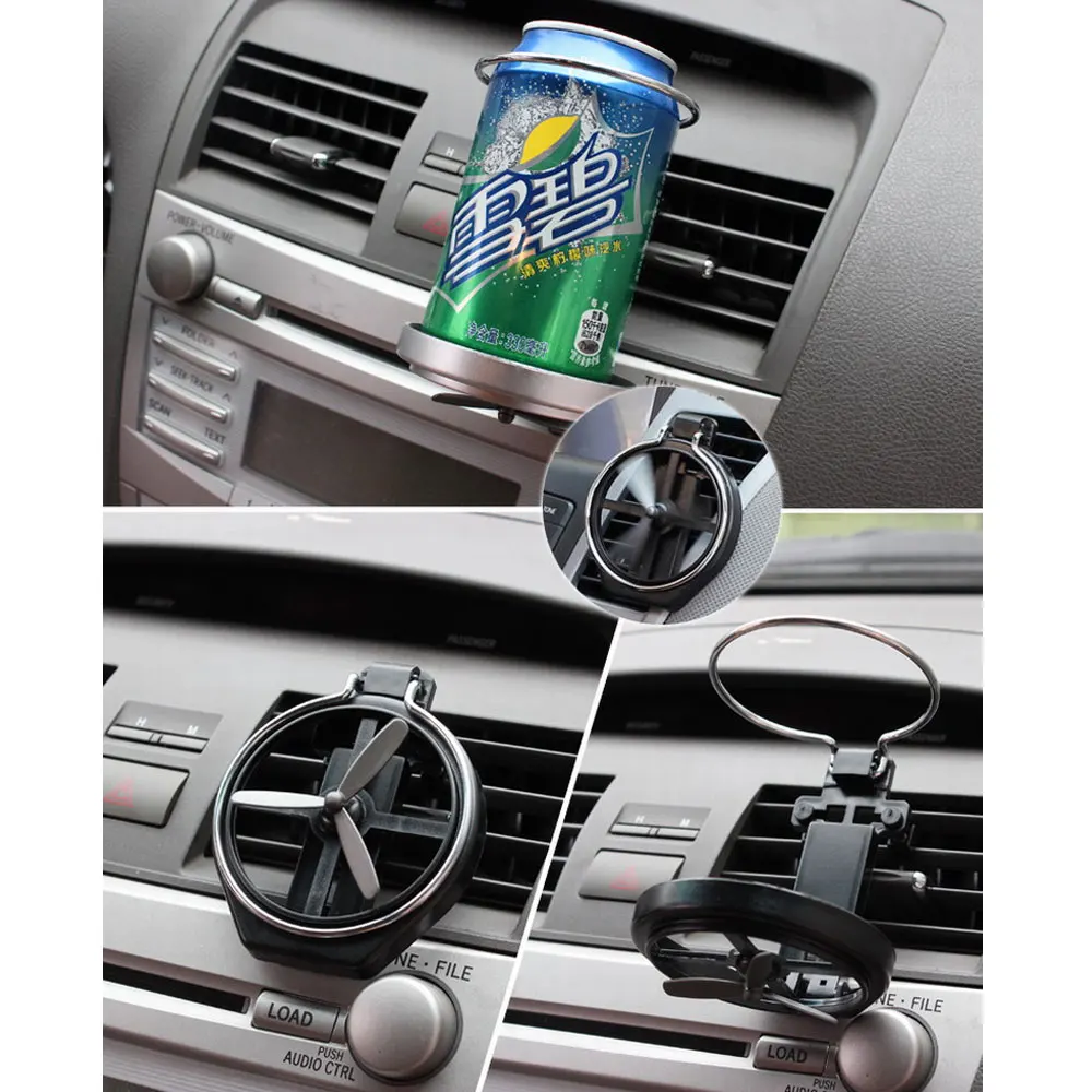 Складной держатель чашки для напитков кронштейн приборной панели A/C автомобильного выпускного вентиля для Honda Skoda Kia Ford Toyota Nissan chevrolet, VW AUDI Hyundai