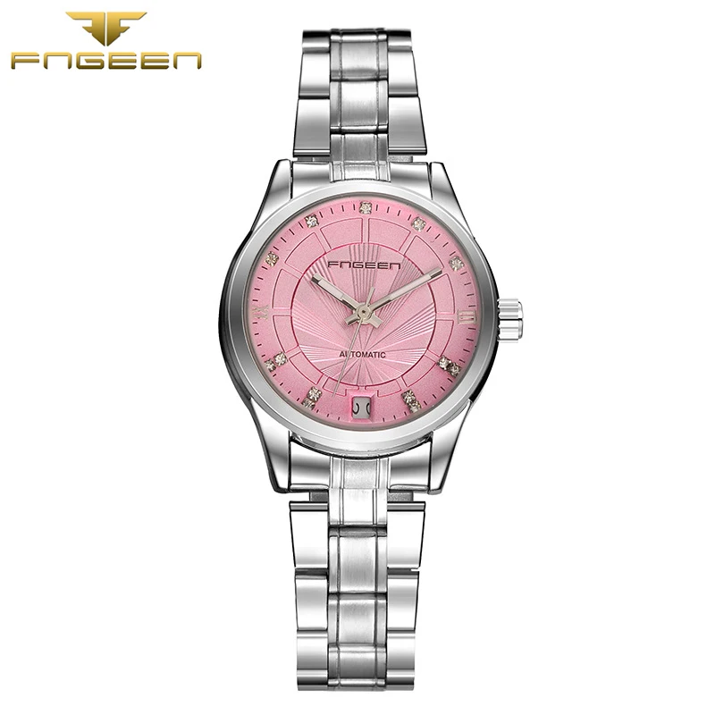 Fngeen Automatic font b mechanical b font watch font b womens b font Watches top brand