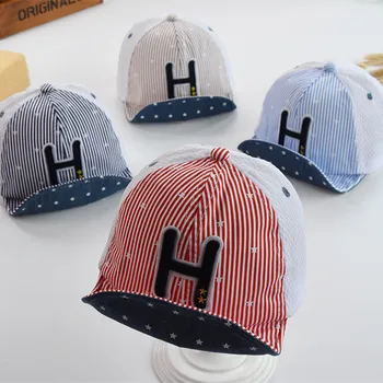 

New fashion Baby Cap boy and girl Sun Hat Spring/Summer Child baseball Caps Baby Cartoon letters Hat kids photography props