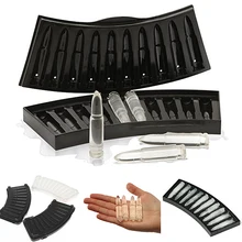 Новинка, инструмент для изготовления льда черного цвета, форма под лед для мороженого в форме пули, стиль формы-лотки для льда