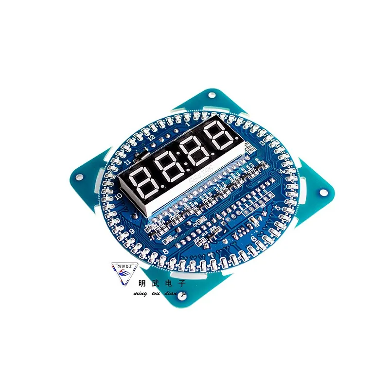 

Rotating DS1302 Digital LED Display Module Alarm Electronic Digital Clock LED Temperature Display DIY Kit Learning Board 5V New