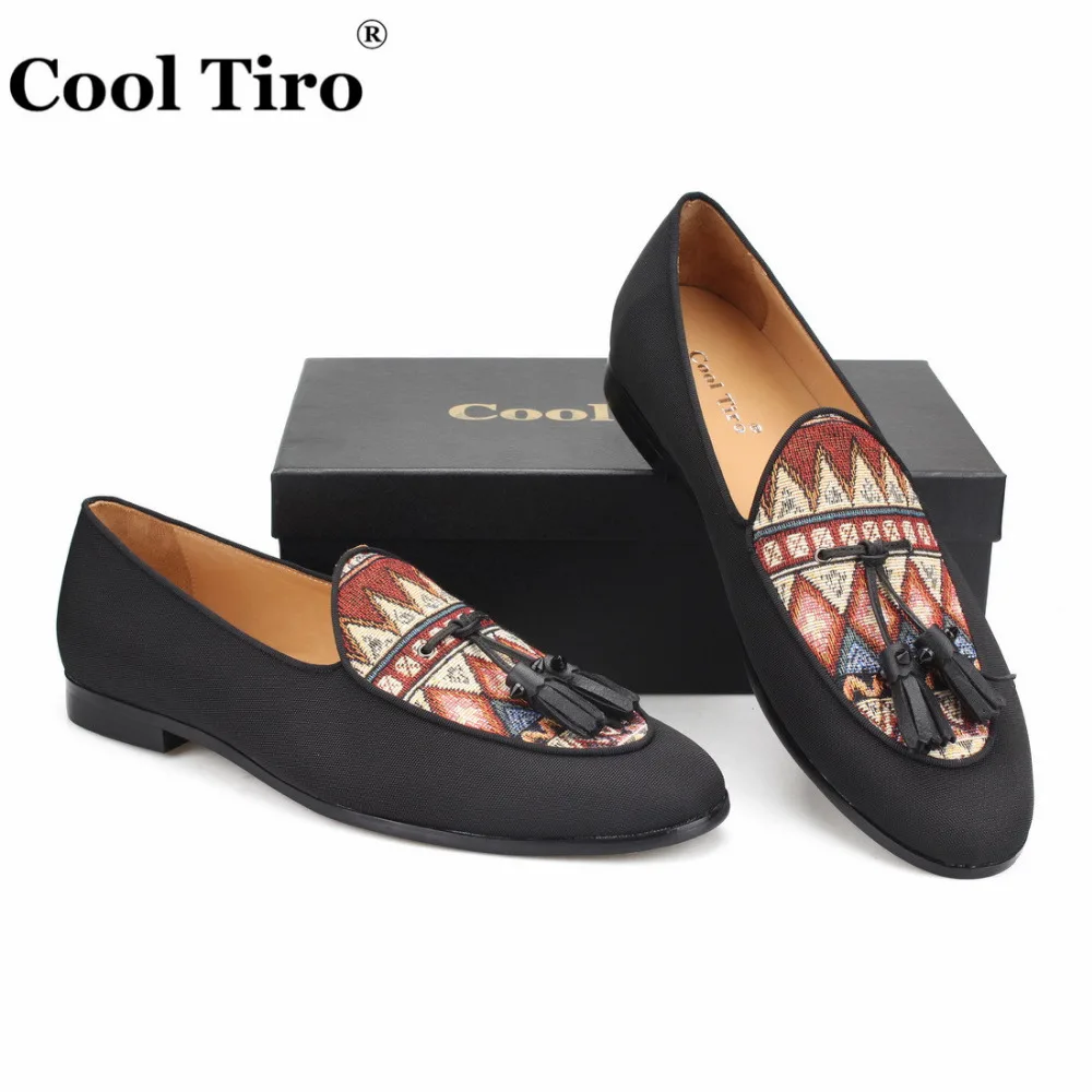 black canvas Loafers (6)