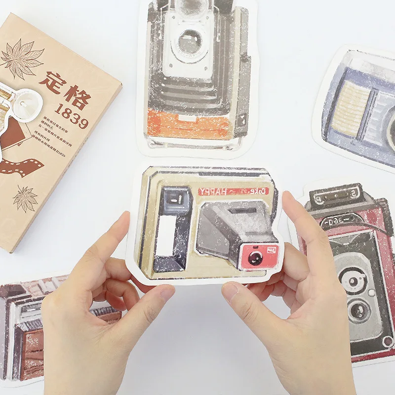 

30 Pcs/Set Retro Camera 1839 Postcard /Greeting Card/Message Card/Birthday Letter Envelope Gift Card
