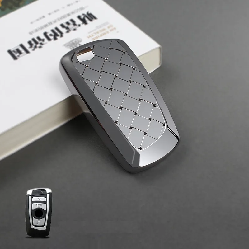 Чехол для автомобильного ключа BMW 520 525 f30 f10 F18 118i 320i 1 3 5 7 Series X3 X4 M3 M4 M5 Мягкий