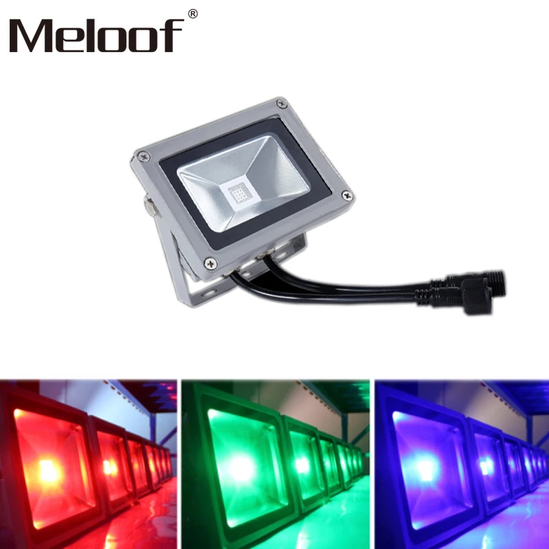 Светодиодный прожектор RGB DMX уличная лампа с поддержкой DMX512 24 В постоянного тока 10