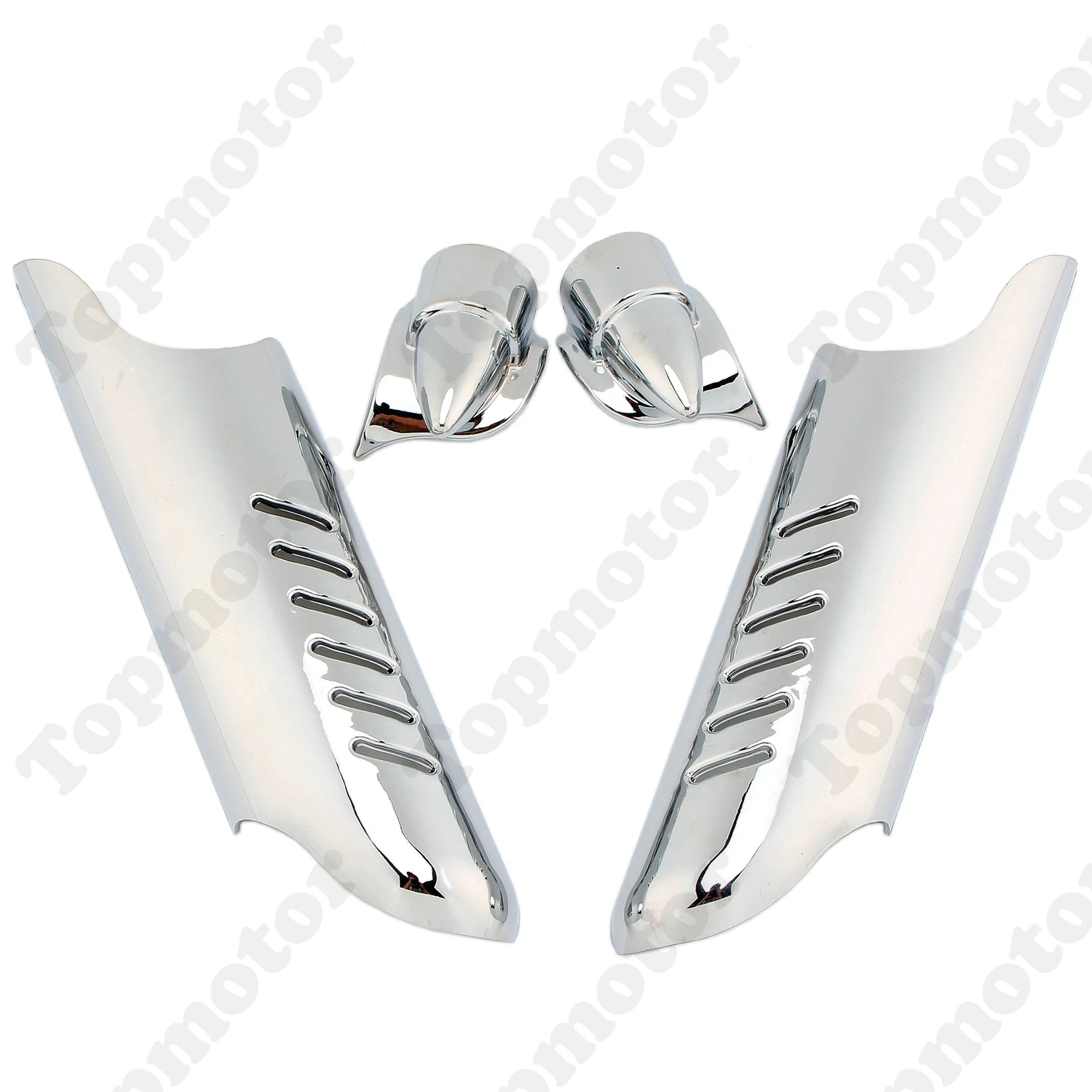 Undefined Motorcycle Fork Lower Leg Deflectors Shields Cover For Harley