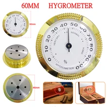 Высокое качество гигрометр 60 мм измеритель влажности аксессуары для сигар курительная указка гигрометр для сигар Humidor Box