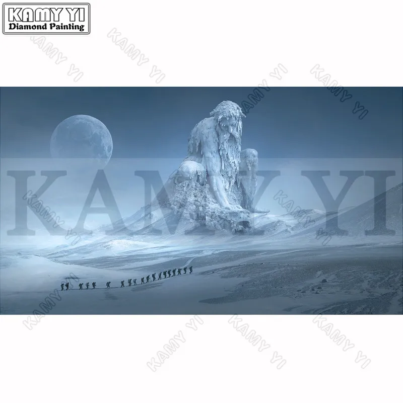 100% Полный 5D Diy Daimond картина &quotстарый человек горы&quot 3D Алмазная